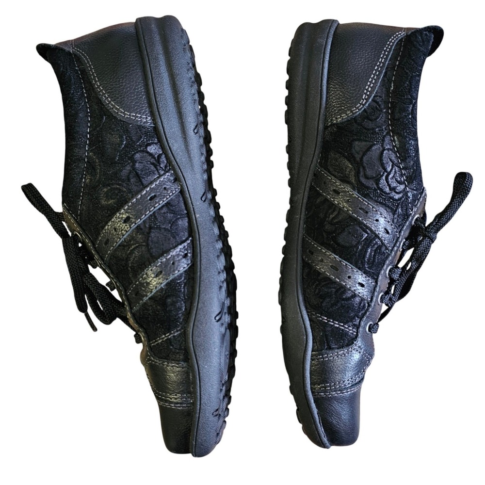 Taos Streamline Oxford Sneakers Women's Size 7.5 EU 38 Black S3287 - Picture 6 of 10